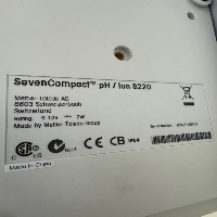 Mettler Toledo SevenCompact pH/Ion S220 Meter image 1